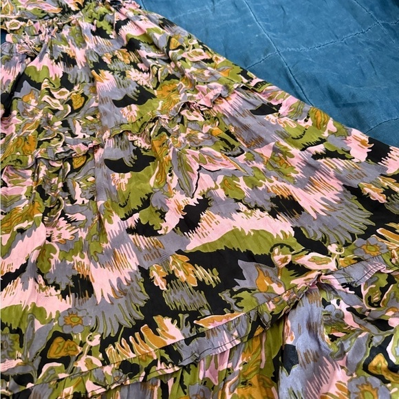 Cleobella Paris Dress | Tapesty Print | Ankle length back cut out dress Size M - Picture 3 of 13